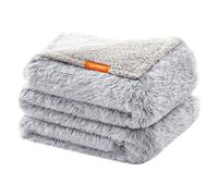 Feandrea Waterproof Dog Blanket, Long Plush Pet Blanket for Extra Large Dogs, Hu