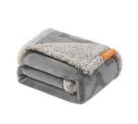Feandrea Waterproof Dog Blanket, Sherpa Fleece Pet Blanket for