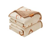 Feandrea Waterproof Dog Blanket, Sherpa Fleece Pet Blanket for Extra Large Dogs and Humans, Cats, 229 x 203 cm, XXXL, Machine Washable, Reversible Dog