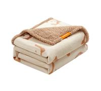 Feandrea Waterproof Dog Blanket, Sherpa Fleece Pet Blanket for Large and Extra Large Dogs, Cats, 203 x 152 cm, XXL, Machine Washable, Reversible Dog