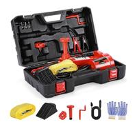 FEANISIFEI Electric Scissor Car Jack Kit 3 Ton 12V Automatic Floor Jack Lift Kit for Car SUV Sedan Portable Lifting Set for Tire Change