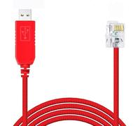Feanteek APC Serial Cable 940-0144b USB to RJ12 Console Cable for APC Meter and Switch PDU AP78xx,AP79xx,AP86xx,AP88xx,AP89xx(6FT/1.8M)