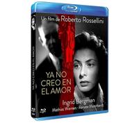 Fear (1954) Blu Ray Eu Import