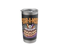 Fear-A-Misu Creepy Cake Spider Web Stainless Steel Insulated Tumbler