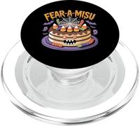 Fear-A-Misu Halloween Cake Design PopSockets PopGrip for MagSafe