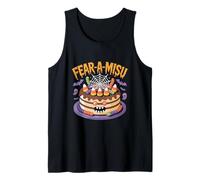 Fear-A-Misu Halloween Cake Design Tank Top