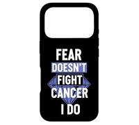 Fear Doesn't Fight Cancer I Do Strong Survivor Case for iPhone 17 Pro