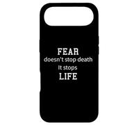 Fear doesn't stop Death. It stops Life. - be adventurous Case for iPhone Air