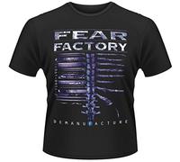 Fear Factory 'Demanufacture Album' T-Shirt (2 Extra Large) Black