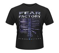 Fear Factory Demanufacture Official Tee T-Shirt Mens Unisex (Large) Black