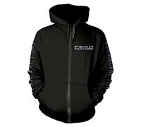 Fear Factory Demanufacture Pocket Official Unisex Hoodie Hooded Top (X-Large) Black