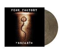 Fear Factory: Obsolete (Crystal Clear & Black Coloured) - LP vinyl SEALED