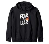 Fear Is A Liar Zip Hoodie