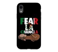 Fear La Chancla Mexican Flag Mexico Aztec Funny Chicano Guey Case for iPhone XR