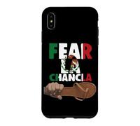 Fear La Chancla Mexican Flag Mexico Aztec Funny Chicano Guey Case for iPhone XS Max