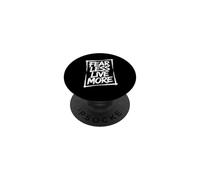 FEAR LESS LIVE MORE Inspirational Motivational WorkOut PopSockets Adhesive PopGrip