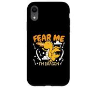 Fear Me I'm Dragon Flying Beast Myth Dragon Whisperer Case for iPhone XR