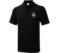 Fear Naught Front Royal Embroidered Polo T Shirt, Tank Regiment Corps Polo T Shirt, Badge Polo T Shirt