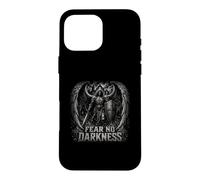 Fear No Darkness Angel Warrior Gothic Knight Case for iPhone 16 Pro Max