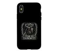 Fear No Darkness Angel Warrior Gothic Knight Case for iPhone X/XS