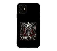 Fear No Evil Archangel Christian Warrior BACKPRINT Case for iPhone 11