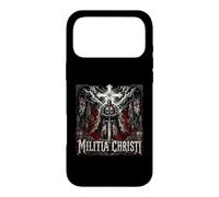 Fear No Evil Archangel Christian Warrior BACKPRINT Case for iPhone 17 Pro Max