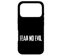 Fear No Evil Psalm 23:4 Bible Verse I Will Fear No Evil God Case for iPhone 17 Pro