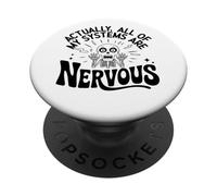 Fear No Evil Viking Warrior Quote PopSockets Adhesive PopGrip