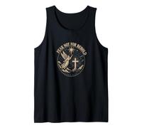Fear Not for Behold Luke 2:10 Christian Emblem Tank Top