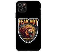 Fear Not For I Am With You Christian Bible Verse Quote Lion Case for iPhone 11 Pro Max