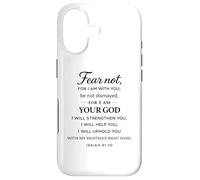 Fear Not For I Am With You Isaiah 41:10 Structure Faith God Case for iPhone 17