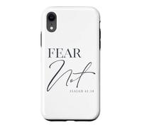 Fear Not God Loves Jesus Save Christian Men Women Christians Case for iPhone XR