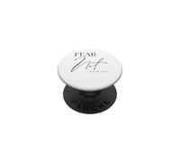 Fear Not God Loves Jesus Save Christian Men Women Christians PopSockets Adhesive PopGrip