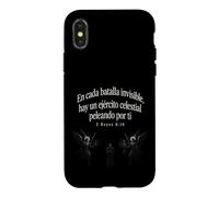 Fear Not Heaven's Army Is With You 2 Kings 6:16 Spanish Case for iPhone X/XS