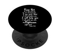 Fear Not, I Am With You - Isaiah 41:10 Scripture Art PopSockets Adhesive PopGrip