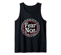 Fear Not Isaiah 41:10 Christian Faith & Strength Design Tank Top