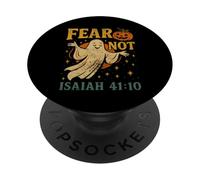 Fear Not Isaiah 41:10 Christian Vintage Halloween 90s Retro PopSockets Adhesive PopGrip