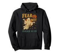 Fear Not Isaiah 41:10 Christian Vintage Halloween 90s Retro Pullover Hoodie