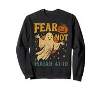 Fear Not Isaiah 41:10 Christian Vintage Halloween 90s Retro Sweatshirt
