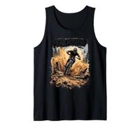 Fear Nothing Mountain Biker in Action Tank Top