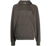 FEAR OF GOD ESSENTIALS Essentials logo-print hoodie - Green XS-S-M-L