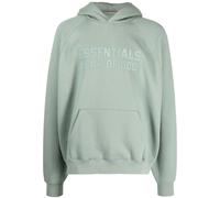 FEAR OF GOD ESSENTIALS Essentials logo-print hoodie - Green XS-S-M-L-XL