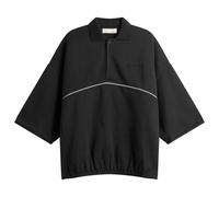 Fear of God ESSENTIALS Men's Active Trace Polo Sweatshirt Vintage Black