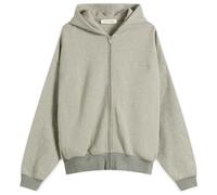 Fear of God ESSENTIALS Men's Signature Classic Zip Hoodie Concrete Heather