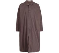FEAR OF GOD ESSENTIALS twill-weave single-breasted coat - Brown XXS-XS-S-M-L-XL