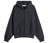 Fear of God ESSENTIALS Women's Classic Full Zip Hoodie Vintage Black XS