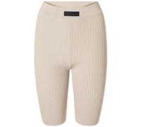 Fear of God ESSENTIALS Women's Essentials Biker Shorts Silver Cloud