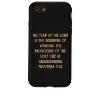 Fear of the Lord is Wisdom Understanding Proverbs 9:10 Case for iPhone SE (2020) / 7/8