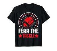 Fear Tackle American Football Gridiron Defense T-Shirt