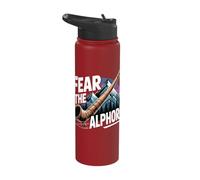 Fear The Alphorn Stainless Steel Insulated Water Bottle